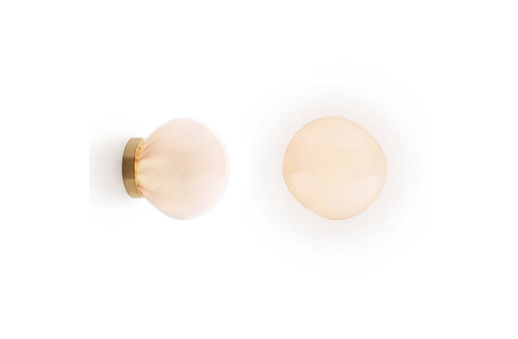 84s Brass Ceiling/Wall Lamp - Image 2