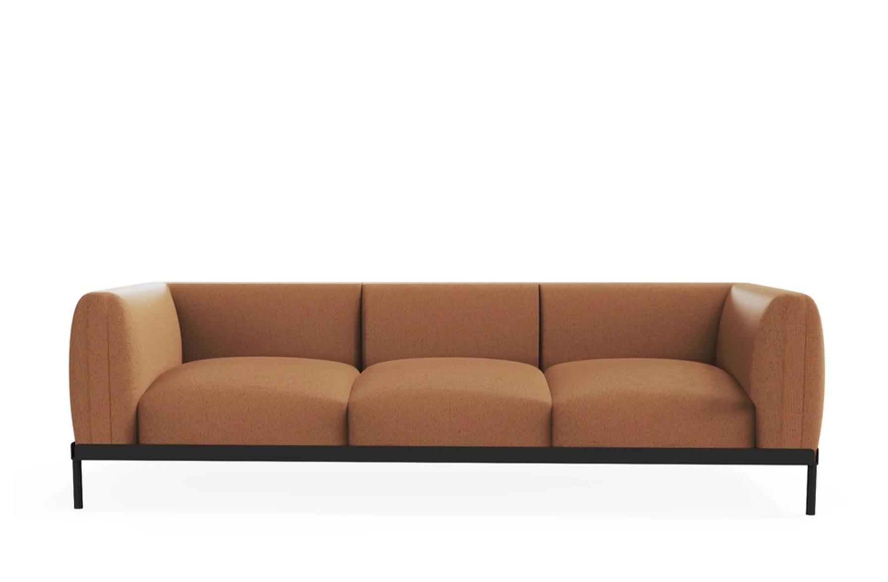 Asia 3 Seat Sofa - Leather