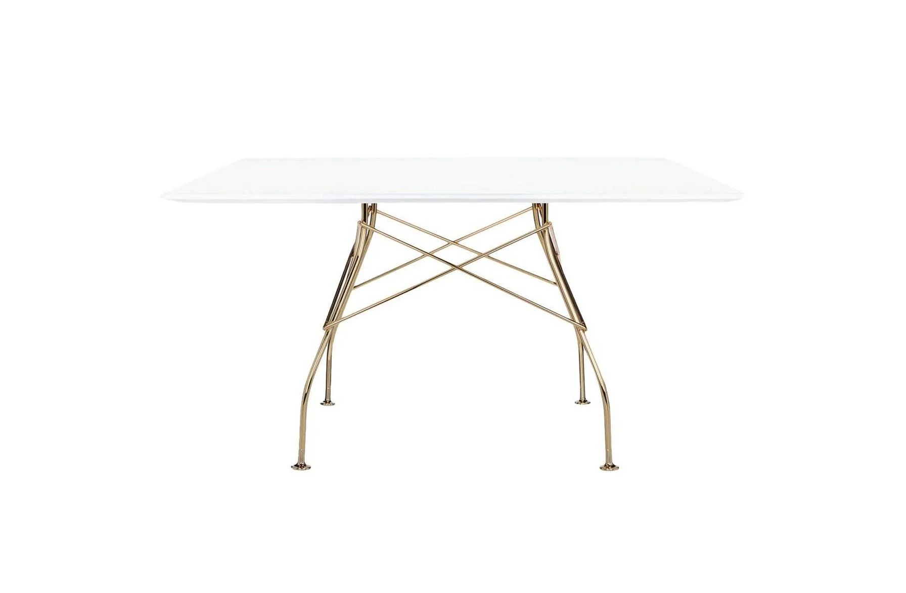 Glossy Square Table - Lacquered - Image 3