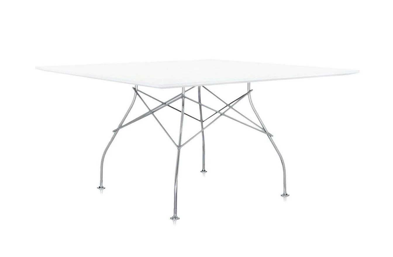 Glossy Square Table - Laminated