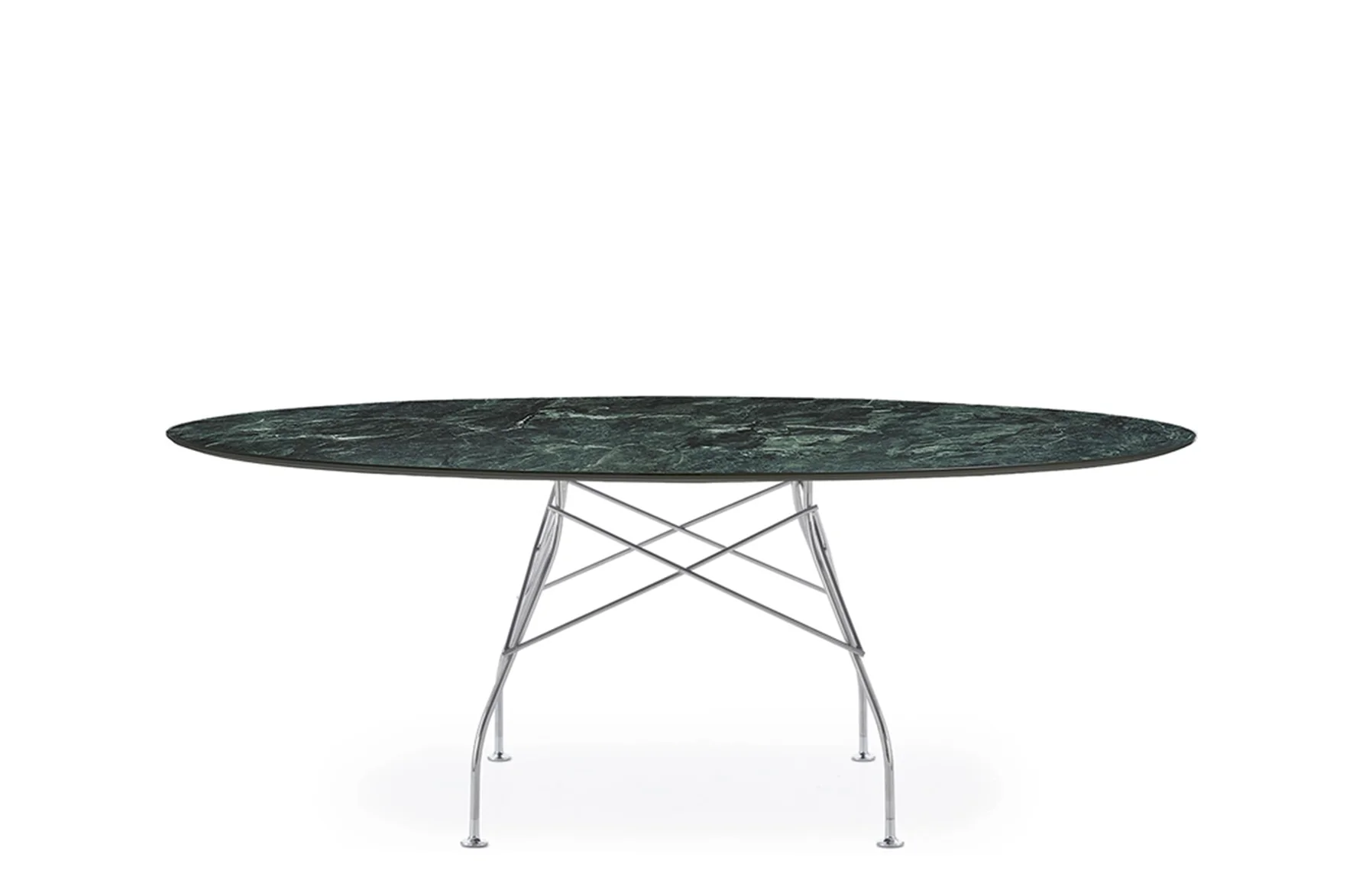Glossy Oval Table - Stoneware - Image 2