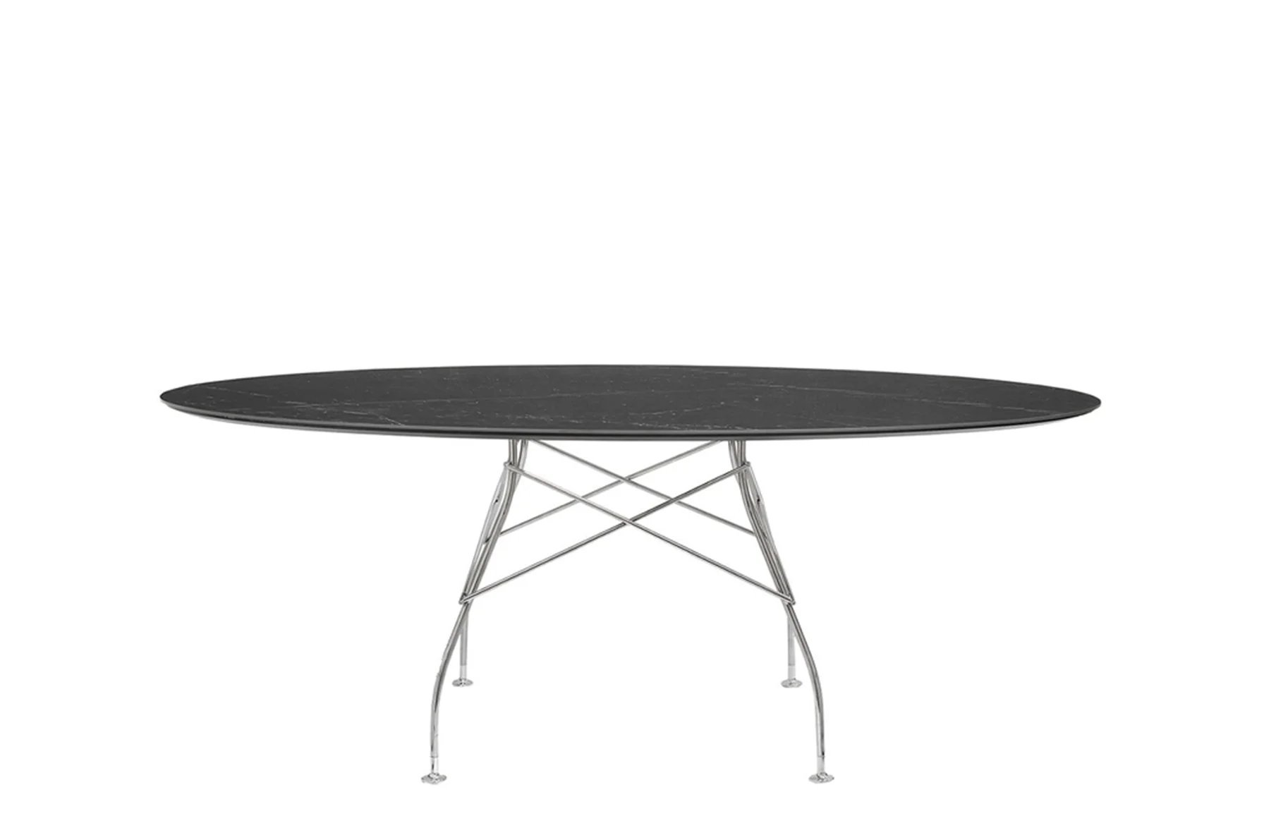 Glossy Oval Table - Stoneware - Image 5