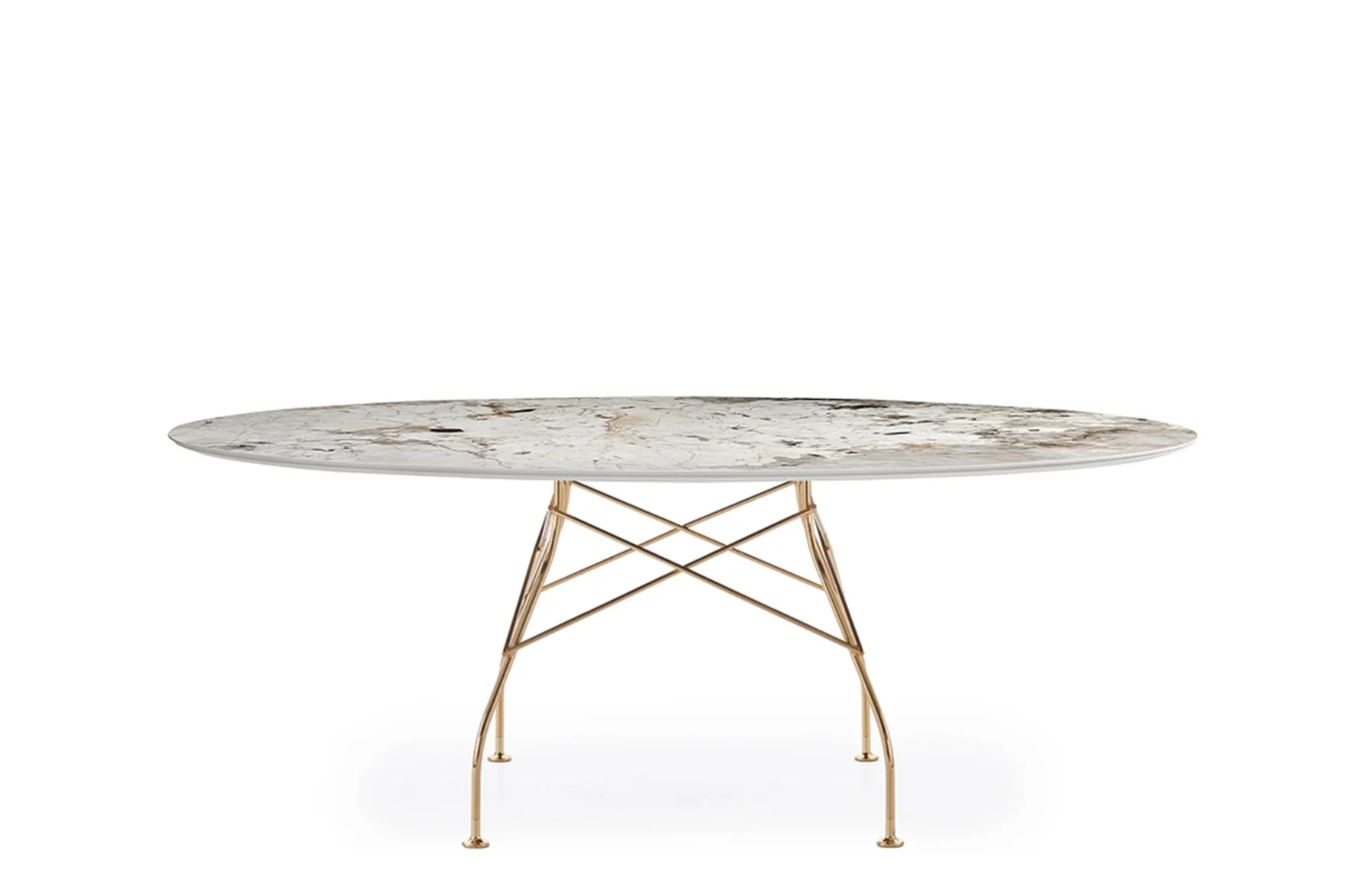 Glossy Oval Table - Stoneware - Image 9