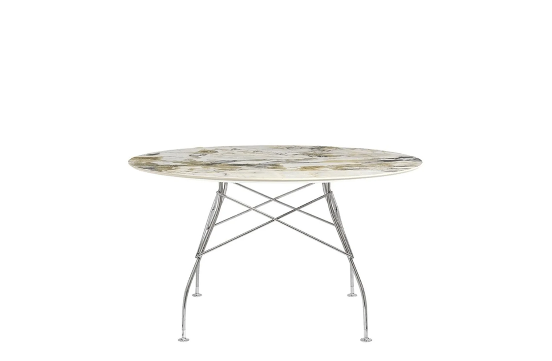 Glossy Round Table - Stoneware - Image 3