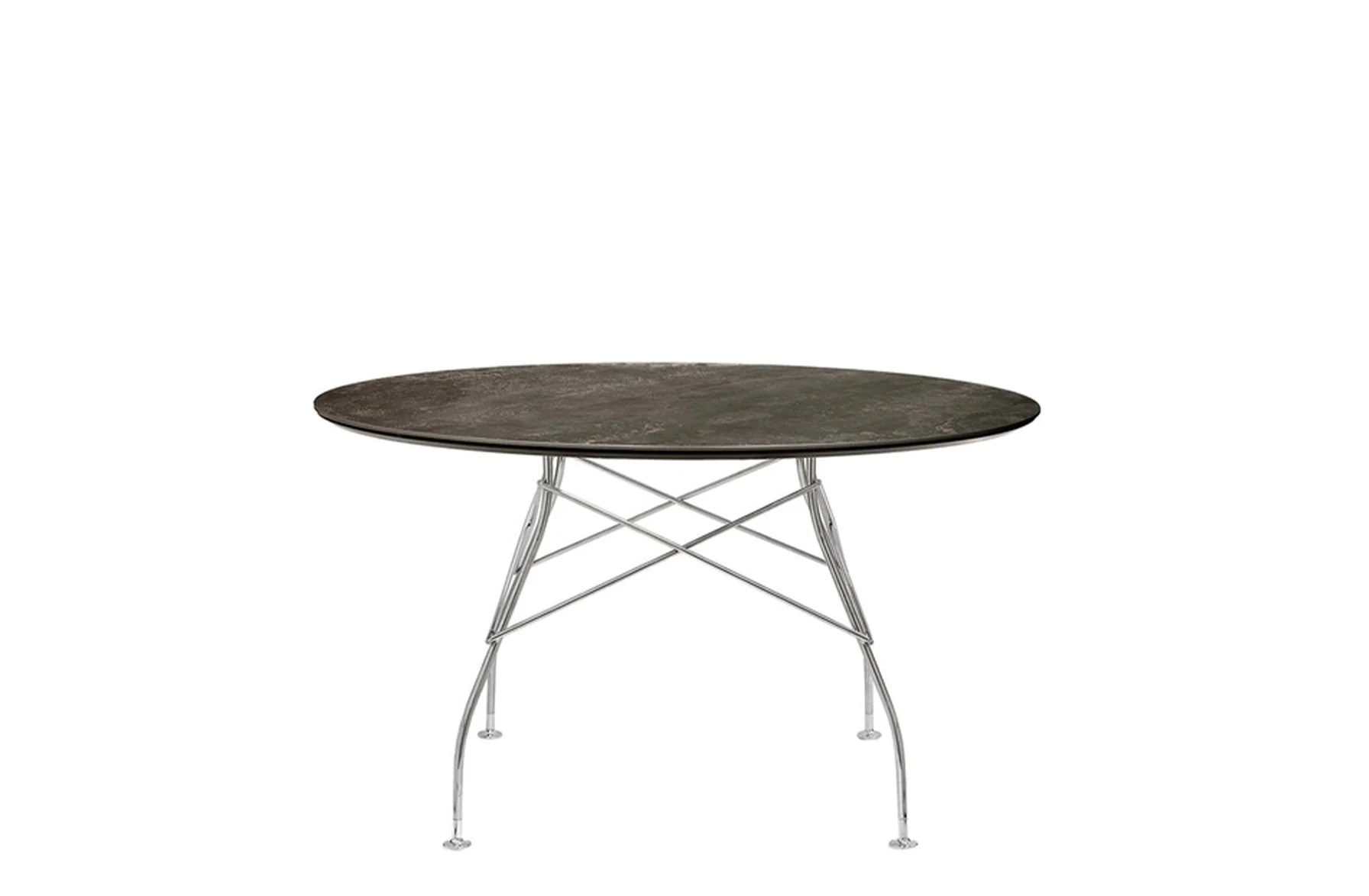 Glossy Round Table - Stoneware - Image 6