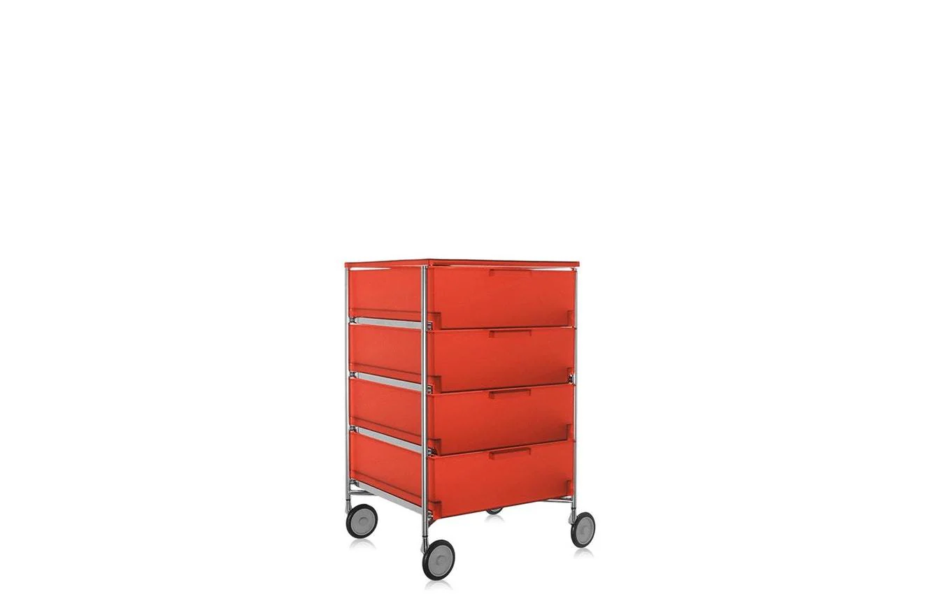 Mobil Chest of Drawers - 4 Containers - Wheels - Image 5