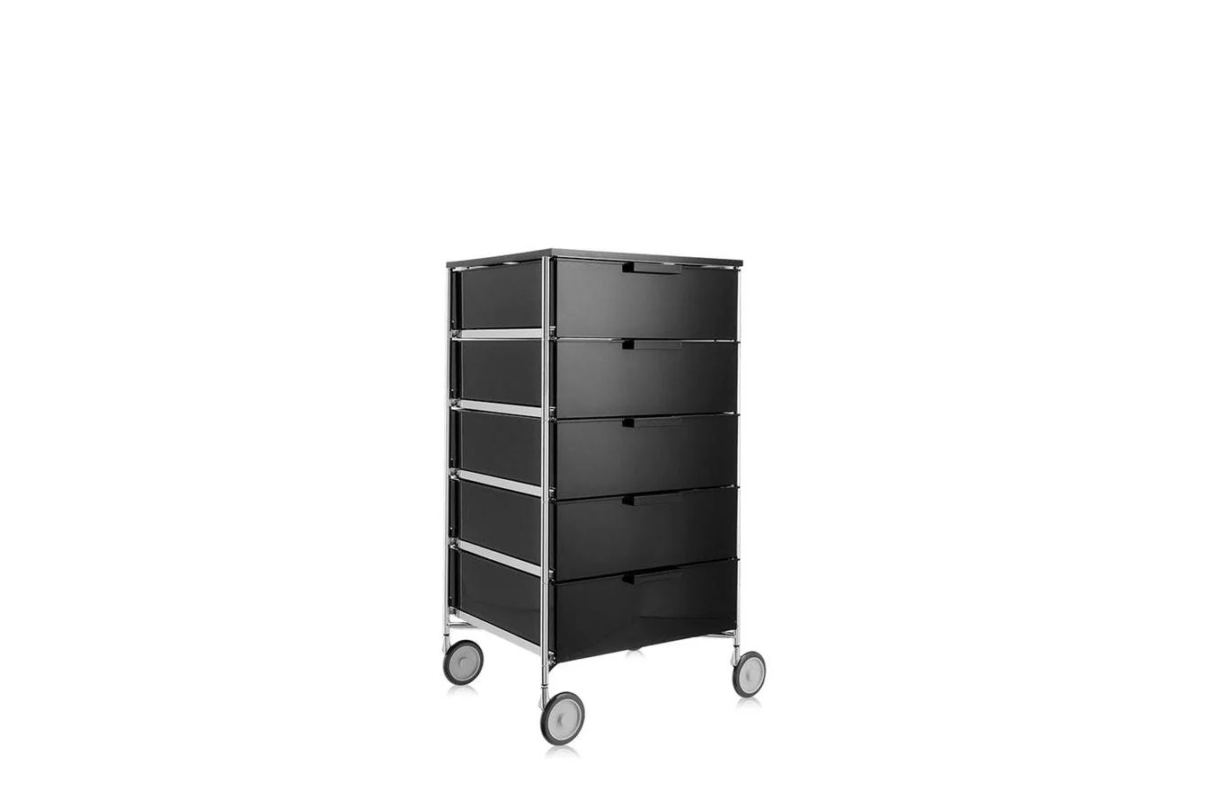 Mobil Chest of Drawers - 5 Containers - Wheels - Image 3