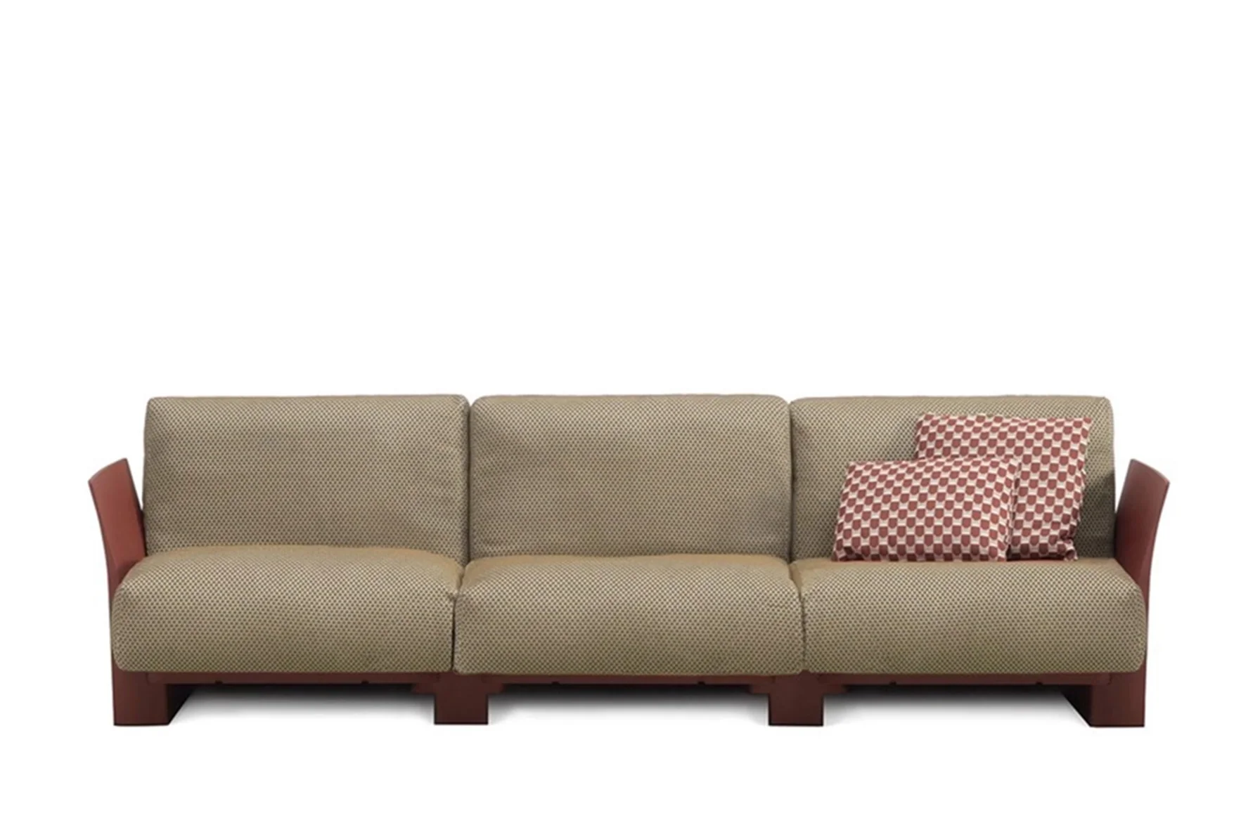 Pop Outdoor Monoblock 3 Seat Sofa - Image 3