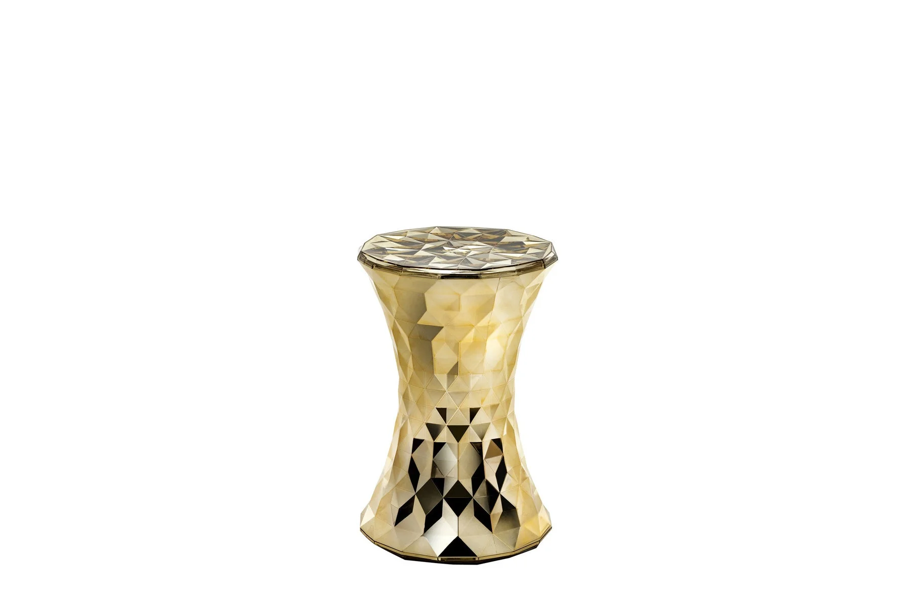 Stone Stool - Metallic - Image 2