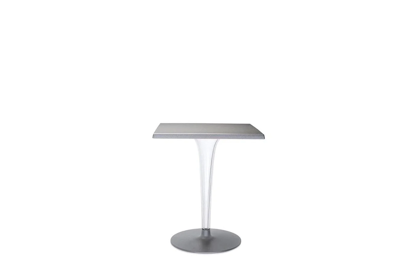 TopTop Small Square Table - Outdoor Top - Round Leg - Image 4