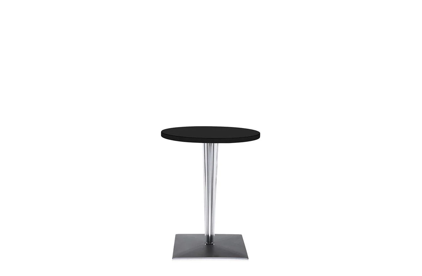TopTop Small Round Table - Laminated Top - Square Leg - Image 2