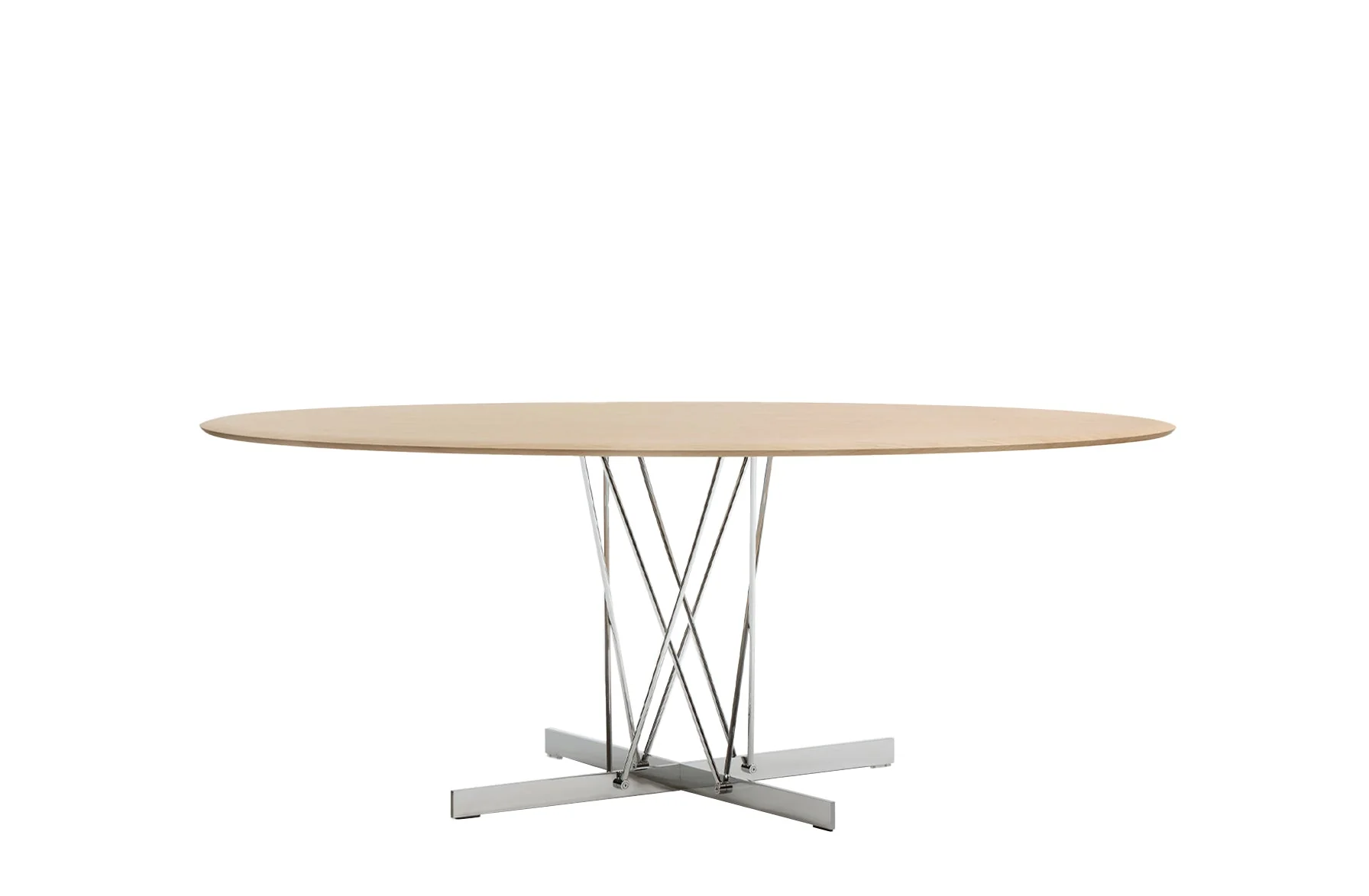 Viscount Of Wood Oval Table