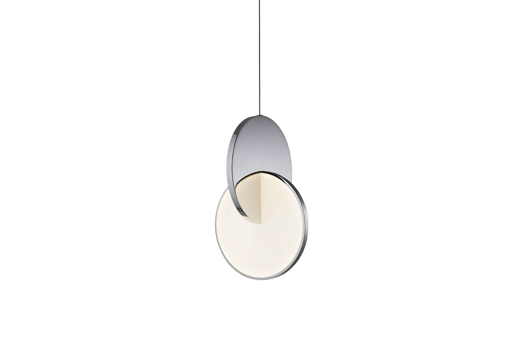 Eclipse Pendant Light - Polished Chrome