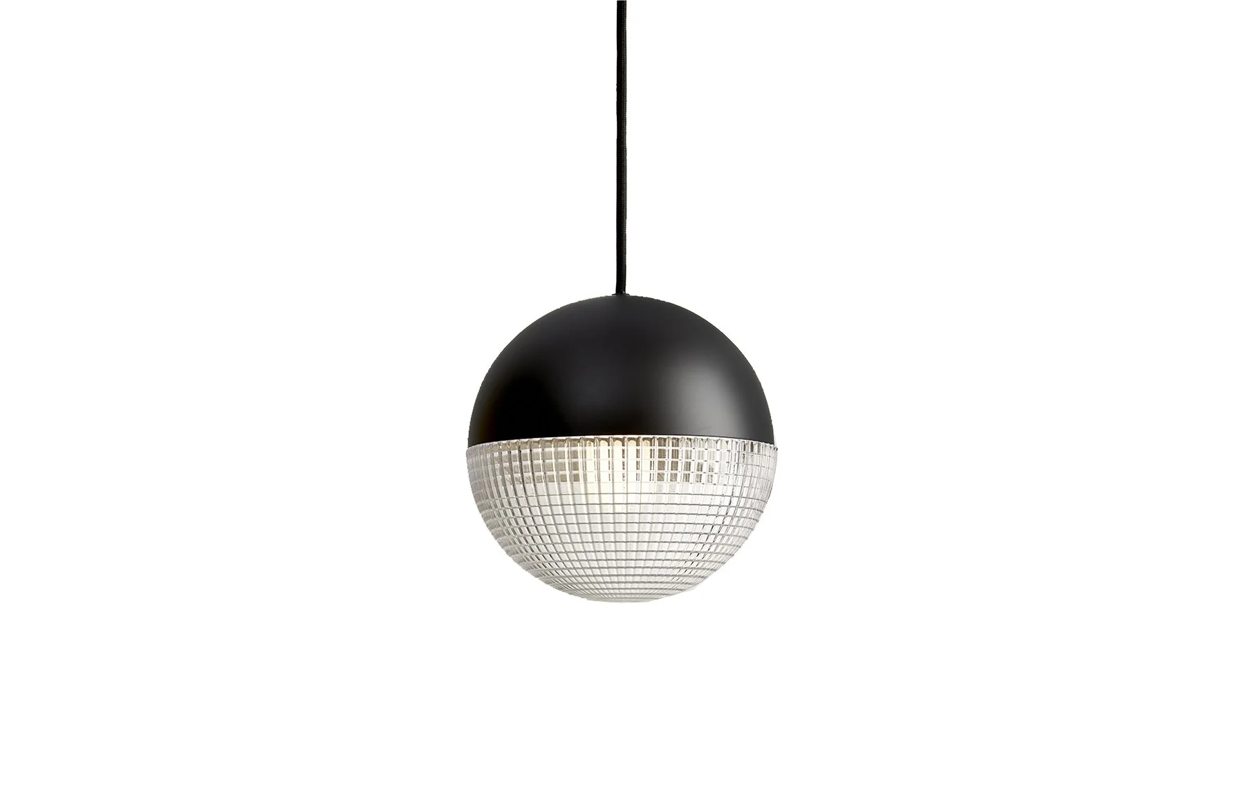 Little Lens Flair Pendant Light - Matte Black