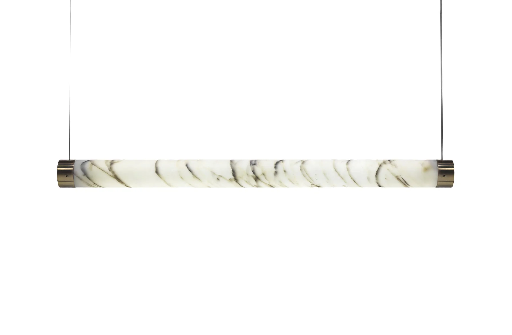 Tube Light - Brushed Brass