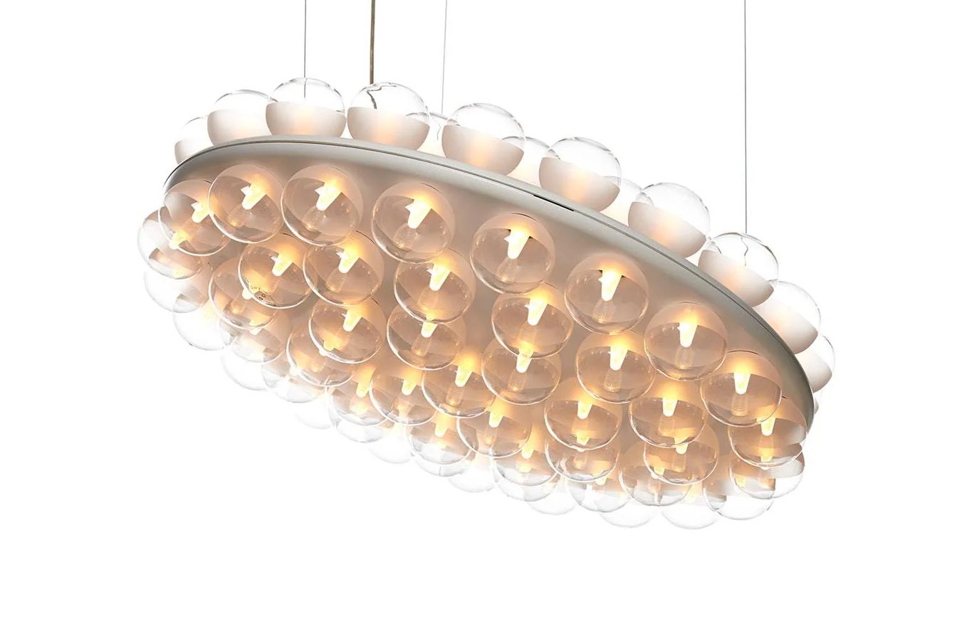 Prop Light Round Double Suspension Lamp