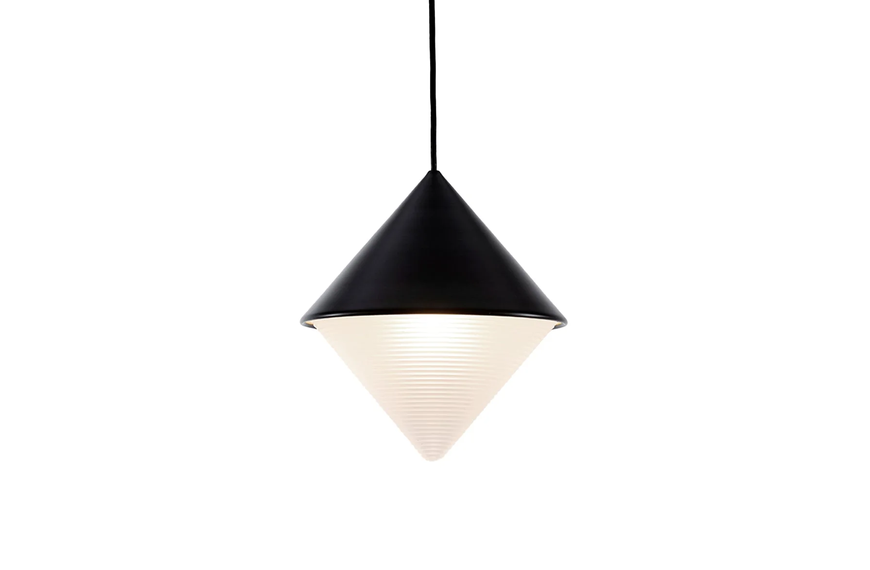 Half & Half Pendant - Cone