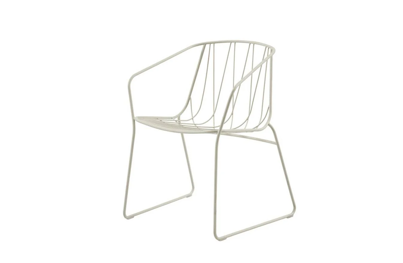Chair with Arms White - Image 2