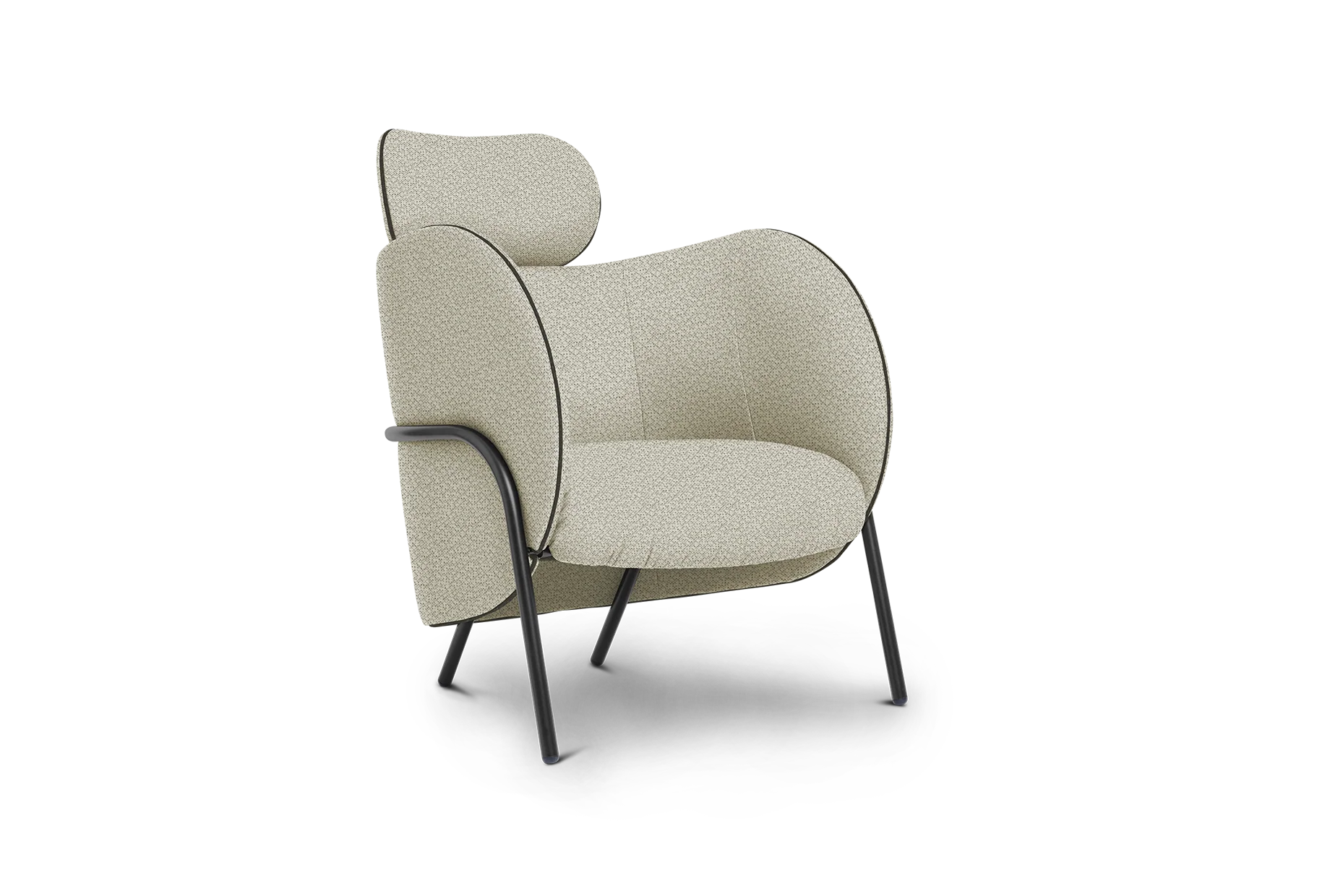 Royce Armchair with Headrest - Image 10