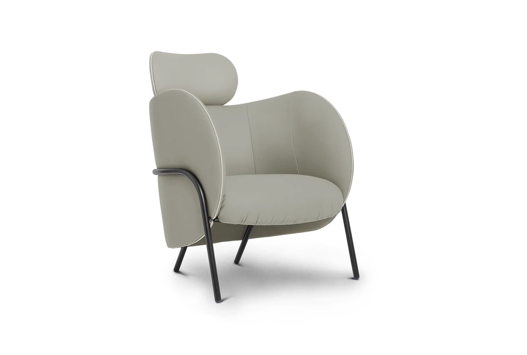 Royce Armchair with Headrest - Image 3