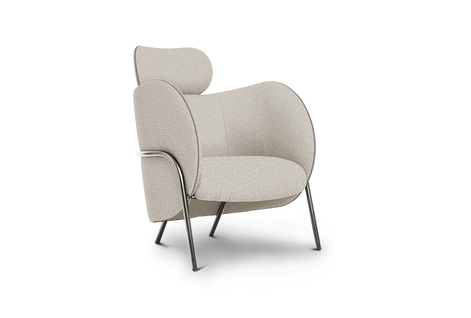 Royce Armchair with Headrest - Image 5